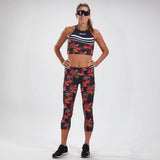 WOMEN CUSTOM RUN PULSE CAPRI - WAIKOLOA