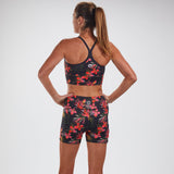 WOMEN CUSTOM RUN CROP -  WAIKOLOA