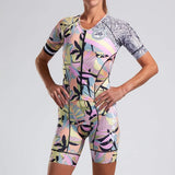 WOMEN LTD TRI AERO FZ RACESUIT - MAHALO